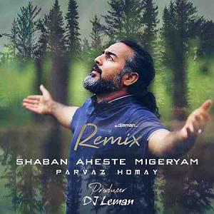 پرواز همای ریمیکس شبان آهسته میگریم