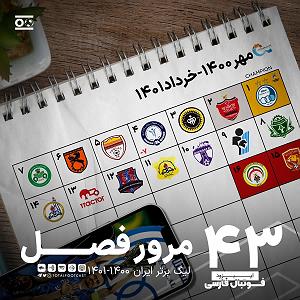 خوانندگی پاپ ایرانی لیگ جهانی موسیقی مهر 98 کد لیگ: mwlss21 Total Football Ep. 43 (Football Farsi) | مرور فصل لیگ برتر ایران ۰۱۱۴۰۰