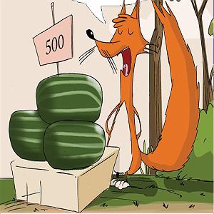 روباه گیاهخوار و آرزوی کلاغ فروش