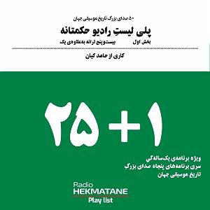 پلی لیست شاد مهمونی 3 پلی لیستِ رادیو حکمتانه (25 ترانه  1)