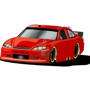 تکونی کردم ماشین مسابقه