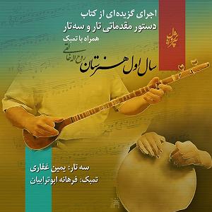 تفاوت تار و سه تار اجرای گزیده ای از کتاب دستور مقدماتی تار و سه تار سال اول هنرستان (سه تار)