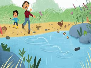 پیاله (57)؛ بی تو چه باشد گردش دوران قصه کودکانه بارانی