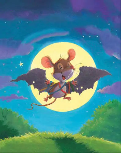 خوابیدن بچه من می خوام یک خفاش باشم