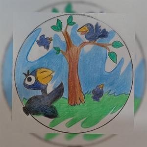 مونولوگ زیبای کلاغ پیر قصه ی یک کلاغ چهل کلاغ