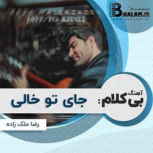 رضا ملک زاده  من به تو وابستم بی کلام جای تو خالی