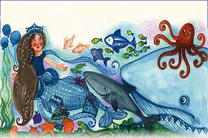 داستان جشن تولد خوب قصه کودکانه دریایی