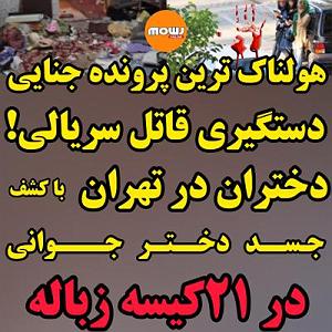 لیست 50 سریالی که دیدم هولناک ترین پرونده جنایی سال و دستگیری قاتل سریالی دختران تهرانی و کشف ج...